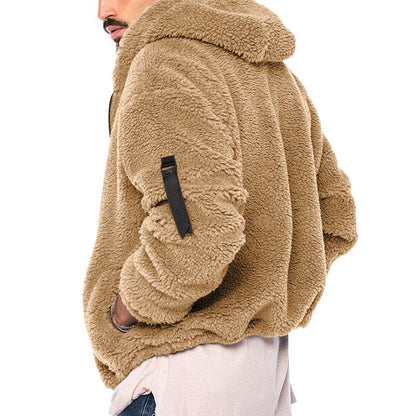 Cozy Dual-Side Fleece Hooded Jacket