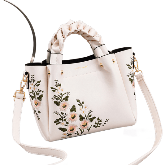 IRINI | QUILTED MINI BOX BAG – WITH GOLD CHAIN