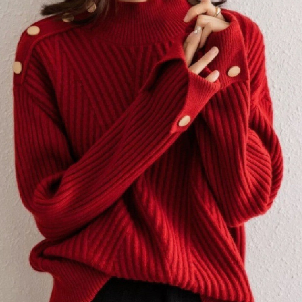 PÓLIS | CHIC RIBBED PULLOVER
