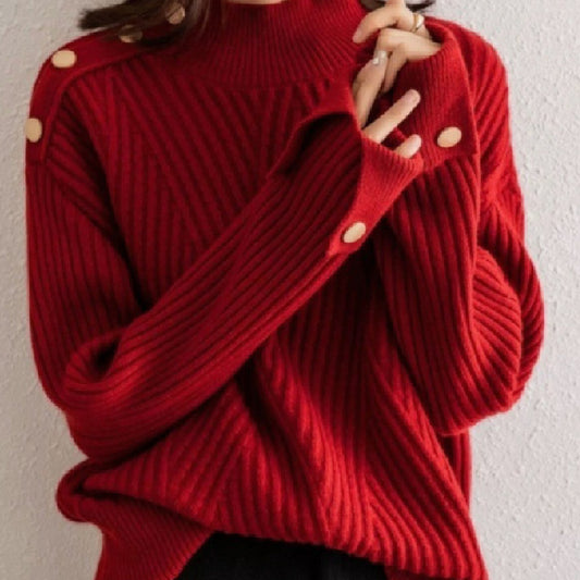 PÓLIS | CHIC RIBBED PULLOVER