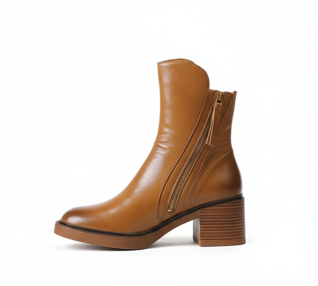 HECATE | LEATHER PLATFORM BOOT