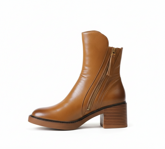 HECATE | LEATHER PLATFORM BOOT