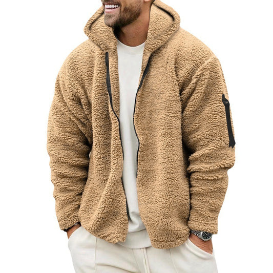 Cozy Dual-Side Fleece Hooded Jacket