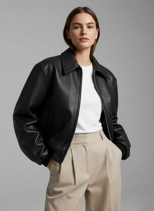 Νεφέλη | Μοτοσικλετιστικό Μπουφάν Ρετρό – «Urban Rider»