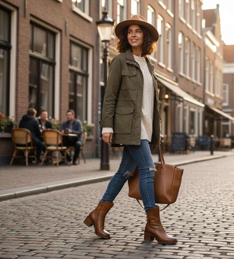 HECATE | LEATHER PLATFORM BOOT