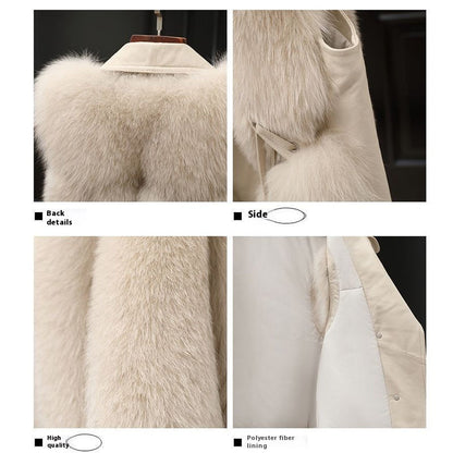 Elegant Short Fox Fur Vest