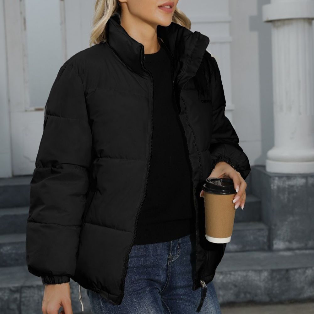 NYMPHA | BLACK PUFFER JACKET