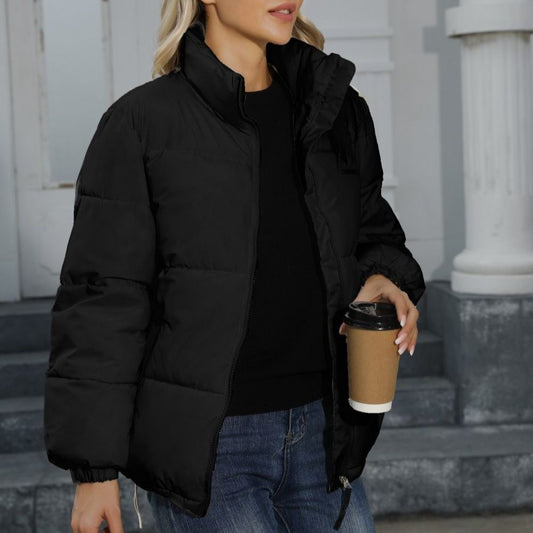 NYMPHA | BLACK PUFFER JACKET