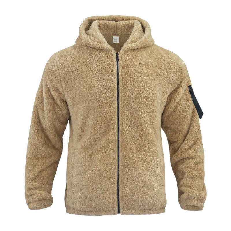 Cozy Dual-Side Fleece Hooded Jacket