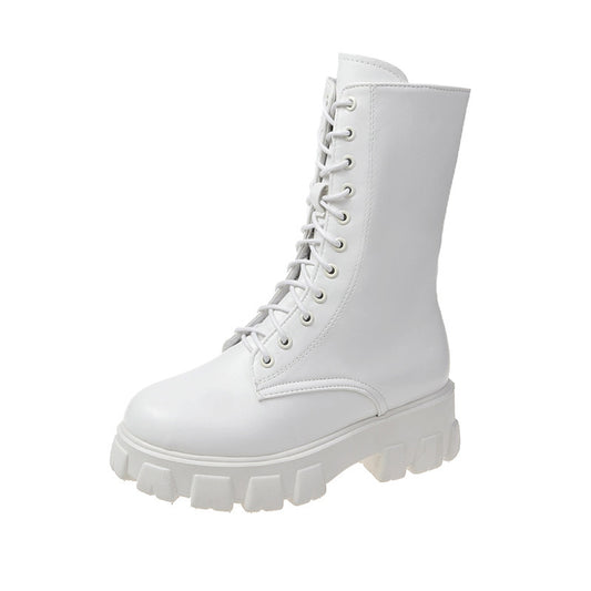 RHEA | LUG SOLE COMBAT BOOT